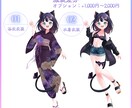 IRIAMやTRPGに！立ち絵制作します 生き生きとした魅力的な立ち絵をお描きいたします！ イメージ5