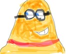 オリジナリティにキャラクター書きます 歪みかわいいキャラクターかきます イメージ1