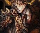 厚塗りのようなタッチを残したイラストを制作します アイコンやサムネ、一枚絵など幅広い絵柄で対応します！ イメージ4