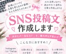 SNSの投稿文章を作成します Instagram・TikTokなどの文章を丁寧に作成します イメージ1