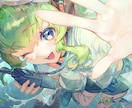 企業実績有/一枚絵作成いたします MVイラスト・サムネイル・配信者記念イラスト等作成します イメージ1