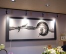 世界に一つだけの墨象作品を制作します 【プロ書道家】ご自宅・店舗のオーダー作品多数実績あり！ イメージ1