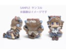 先着【50%オフ】キャラクターをフィギュアにします 大切なあなたのキャラクター/人物を、手のひらサイズに イメージ2