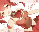可愛いアニメ塗りイラストお描きします 最短1週間で納品！1枚1枚丁寧に制作いたします！ イメージ4