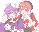 歌ってみたサムネや動画サムネ描きます 再生したくなるようなサムネを制作致します！ イメージ5