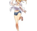 先着割引！キャラクターの立ち絵描きます 実績作りのため割引中！胸上から全身の立ち絵まで！ イメージ2