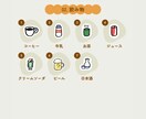 ステッカーが選べるオリジナルアイコンを描きます 個性をぎゅっと詰め込んだ似顔絵アイコンです イメージ3