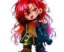 ミニキャラメインで描いてます ミニキャラから立ち絵まで、あなたの世界観をカタチに。 イメージ3
