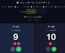 小学生用バレーボール スコア管理アプリを納品します iPhone対応!試合で即使えるスコア管理アプリ イメージ1