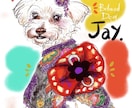 やさしいタッチでペットの似顔絵を描きます 絶賛修行中！お手頃価格で請け負います！ イメージ4