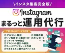 集客サポート! Instagramの運用代行します SNSマーケティングならお任せください！！ イメージ1