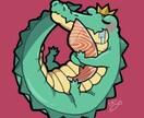あなたにピッタリのSNS用アイコン描きます ☆創作キャラ、ペット、アニメキャラ等なんでも承ります☆ イメージ1