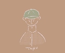 アッサリ似てる⁑おとなの似顔絵⁑お描きしちゃいます ラフな●アイコンにちょうどいい◯オプションで商用利用も● イメージ3