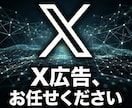 X（旧Twitter）広告運用代行します X広告、出稿してみたいと考えていた方へ！ イメージ1