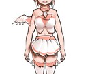 Vtuber用パーツ分け済みpsd.を作成します Live2D用ソフトにインポートしてすぐにモデリング可能です イメージ3