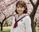 親しみの持てる美女を作ります 親しみの持てる美女(男性や動物なども可能)を作ります！ イメージ1