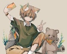 商用利用OK！可愛い獣耳の女の子をお描きします アイコンやヘッダー、動画のサムネなど何でもお受け出来ます！ イメージ6
