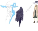 PNG tuberのモデル絵を描きます あなたのキャラクターを動けるように！！ イメージ2