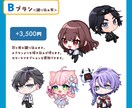 可愛いミニキャラお描きします アイコン/動画サムネイル/グッズ等！丁寧にヒアリングします◎ イメージ3