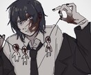 活動者様向け✶ ステキなサムネイル描きます どこか個性的で魅力的なイラスト 雰囲気を合わせるのが得意です イメージ1