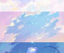 印象的な手描きの主線なしアニメーションを制作します ループアニメ・MV・待機画面などYouTuber様におすすめ イメージ16