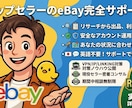 eBay輸出、徹底コンサルします 経験ベースの実践ノウハウで「安全に・確実に」eBayを伸ばす イメージ1