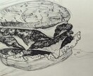 お料理のイラスト描きます お店のメニューやPR・POPに、ペン画のお洒落な雰囲気を！ イメージ4