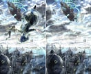 背景・風景画・コンセプトアートを描きます ゲームや動画用画面の背景・ヘッダー・創作の世界描写 イメージ1