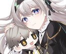 キャラクターイラストお描きします キャラデザ、アイコン、歌ってみた動画、TRPG探索者など！ イメージ1
