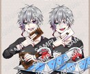 配信や動画におすすめ！サムネイルイラスト制作します サムネはもちろんSNSアイコンにもぴったり！贈り物としても◎ イメージ3