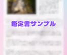 占い鑑定書☆【6月末まで限定割引予定】作成致します 今だけ総合運＋恋愛、金運、仕事から1つオプションプレゼント☆ イメージ5