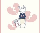 かわいくおしゃれなイラスト描きます アイコン・グッズ・スタンプ・キャラクター等用途に合うイラスト イメージ4
