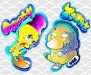 服のデザインや、グッズのイラストを承ってます POPで可愛いヒップホップ系のイラスト イメージ6