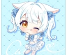 タイプB　かわいいSDイラスト描きます グッズ等に！2頭身のシンプルイラスト イメージ7