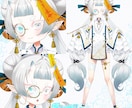 VTuberLive2Dモデル全行程制作します 納品後もずっとVtubeStudio伴走サポートで安心です イメージ2