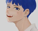 SNSなどに利用するアイコンをお描きします オリジナル、版権など。背景無地からイラスト有りまでご希望可◎ イメージ1