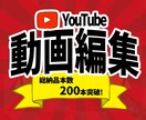 YouTube向け★動画編集いたします 質とスピードにこだわった動画編集をします♪ イメージ1
