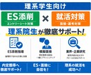 理系学生の就活対策｜ES添削・面接対策します ES通過率を一気に引き上げ、最短で内定に近づく対策 イメージ1