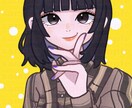 SNS用アイコンをご用意致します もちもちほっぺのデフォルメイラスト イメージ3