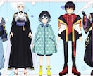 キャラデザ～モデリングまで制作いたします 可愛い女の子や中性的な男性を描くのが得意です！ イメージ7