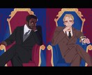 主線なし絵柄で雰囲気の良い一枚絵を描きます ゲームスチルや本の挿絵、TRPGや歌ってみたMVなどに。 イメージ5
