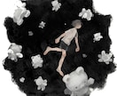 不思議な世界観のイラストお描きします グッズや動画SNS等で映えるイラスト描きます！ イメージ10