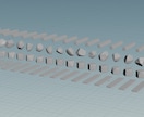 作成が手間な大量の3Dモデルを作ります 手作業だと面倒な作業をサポートします イメージ1