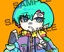 商用利用OK！アイコン用のかわいいイラスト描きます パキッとした線＋かわいい絵柄！ イメージ1