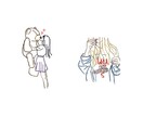 カラフルな線画お描き致します 最高の瞬間を鮮やかお残し致します!! イメージ2