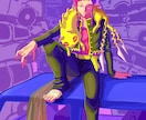 魅力的な作画で個性豊かな作品えをお届けします 他にないキャラクターデザイン力生きた線と色彩が武器です イメージ3