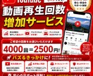 YouTube再生回数+4000回増やします 嬉しい60日長期間の減少時補填保証付き！ イメージ6