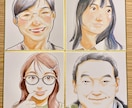 明るくイキイキした絵柄で似顔絵を描きます いろいろな場面にぴったりな似顔絵を手描きで制作いたします！ イメージ1
