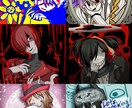 最短3日！ダークな雰囲気のイラストを描きます スピード納品！貴方のキャラに沿った素敵なイラストを描きます！ イメージ8