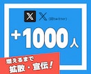 Xの海外フォロワーを拡散で1000人以上増やします X｜Twitter｜フォロワー｜海外｜拡散｜宣伝｜保証有 イメージ1